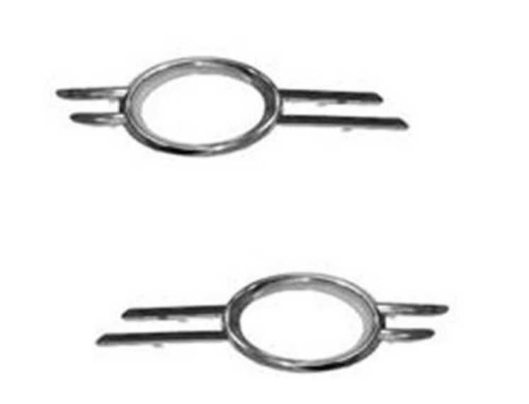 Ramka atrapy halogenu L P chrom Mercedes W211 06-