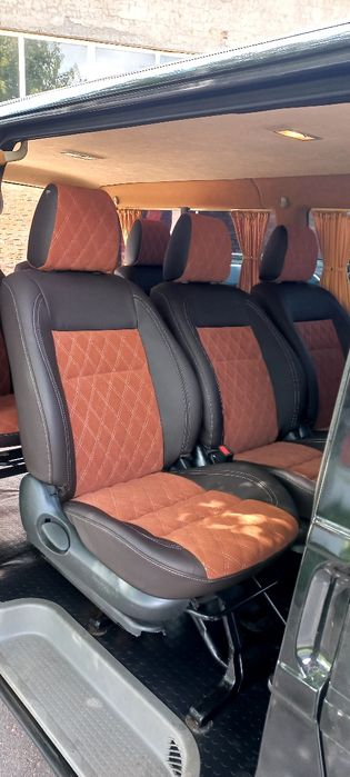 Обшивка салона авто Обшивка сидений Переоборудование микроавтобусов