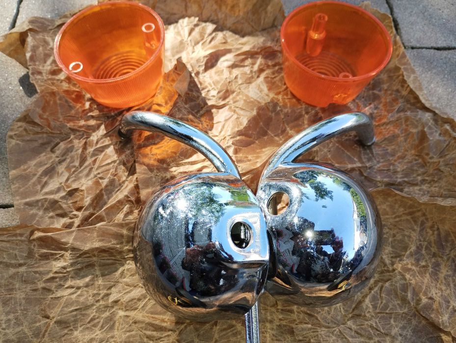 Wsk dudek kierunkowskazy sport chrom bańki