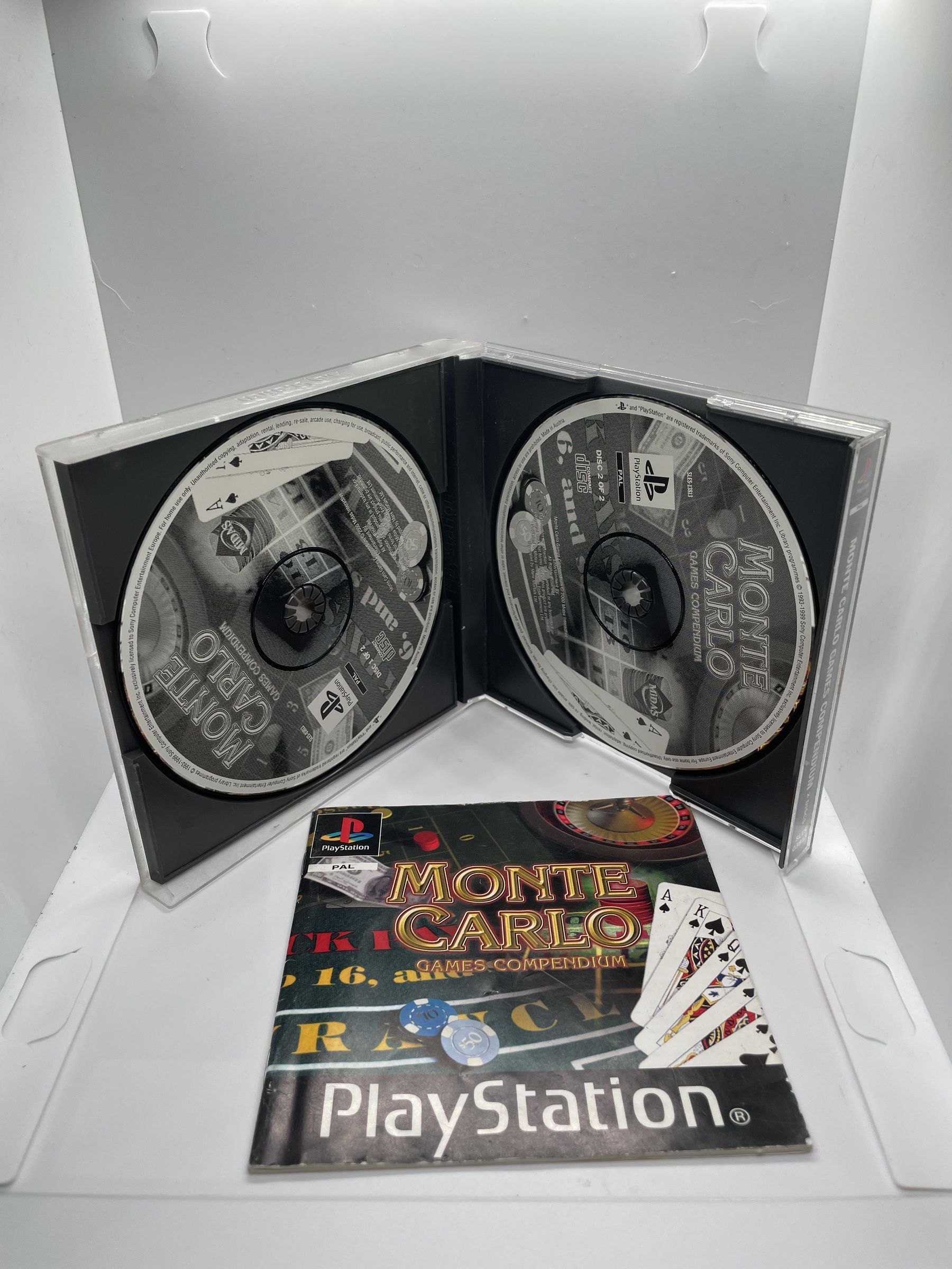 Monte Carlo Games Compendium PS1 PSX