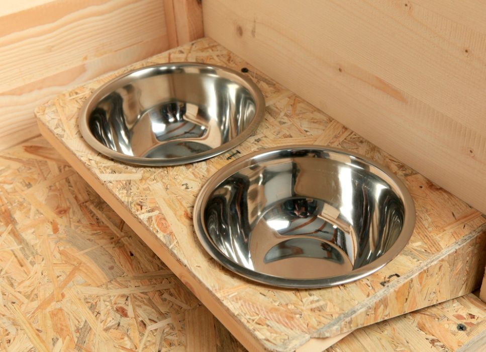 Buda Dla Psa z Przedsionkiem L ,MISKI, GRATISY