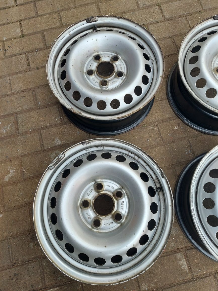 4x felgi stalowe 5x120 VW T5 6.5 J X 16 ET 51 Orginalne Alcar
