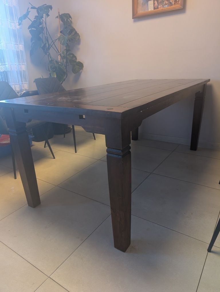 Stół drewno tekowe