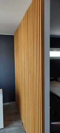 Lamele 3x2x270 cm -- Naturalne drewno -- Nie z MDF