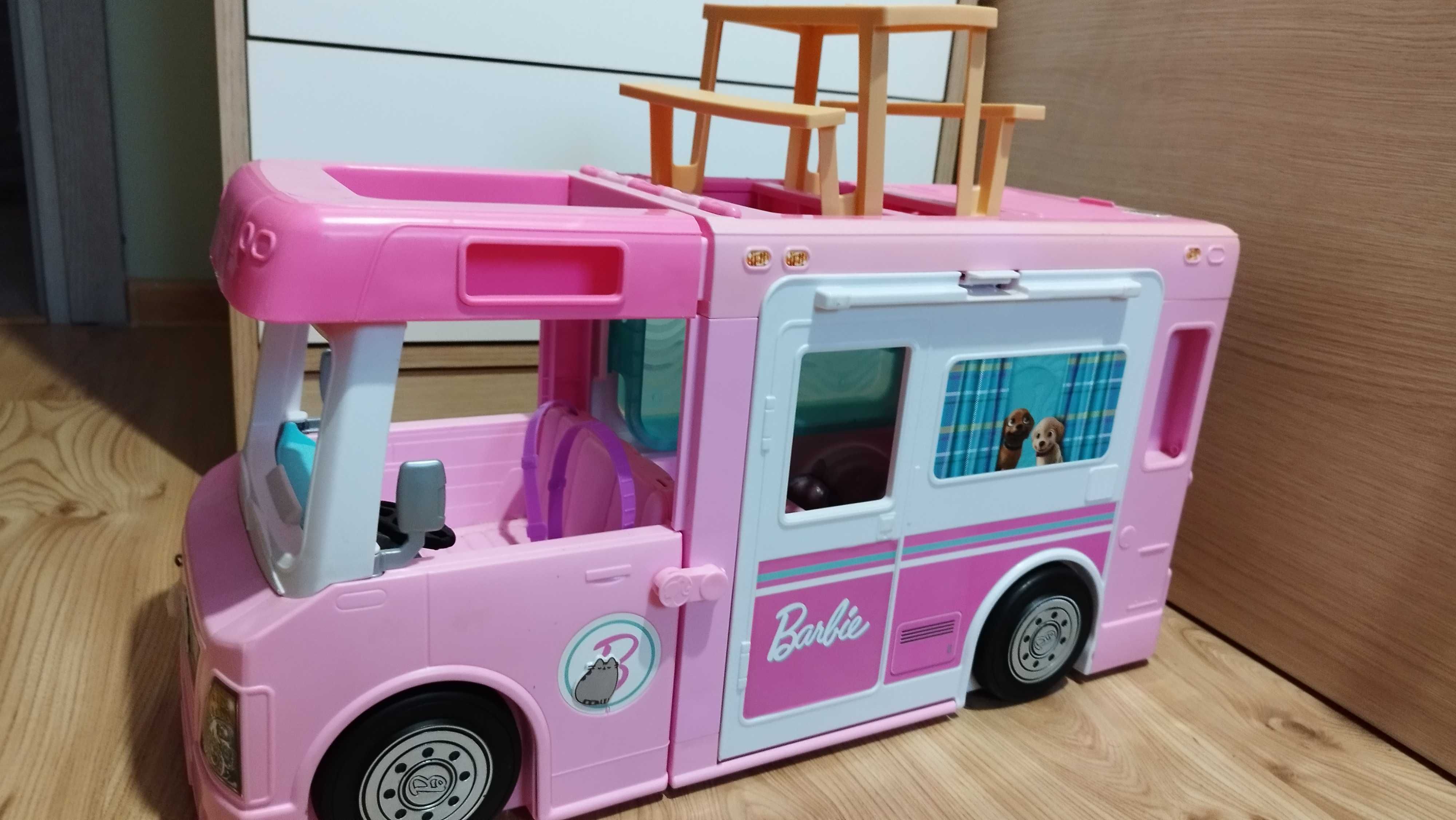 Kamper dla lalek Barbie