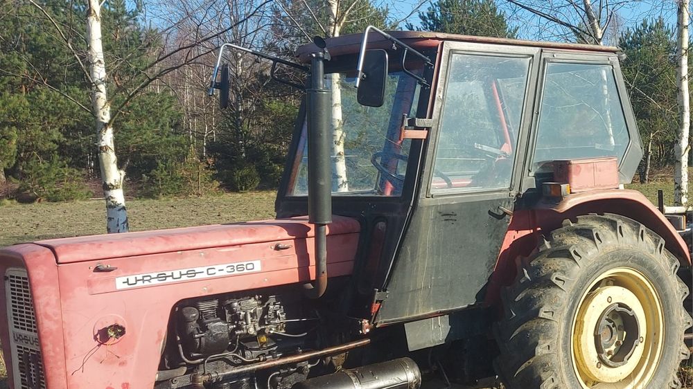 Ursus C 360 kabina czeska maska błotniki