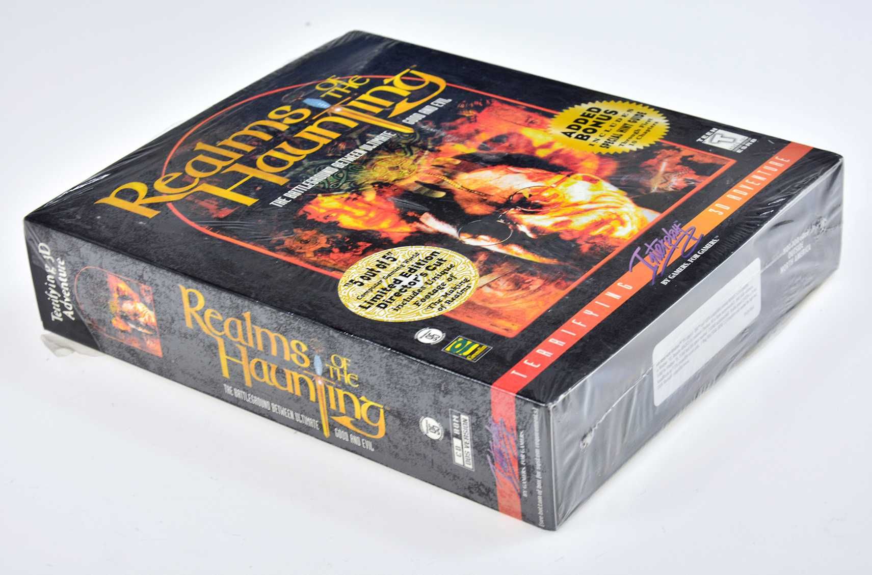 REALMS OF THE HAUNTING - duży big box 1-wydanie USA 1996 dos FOLIA