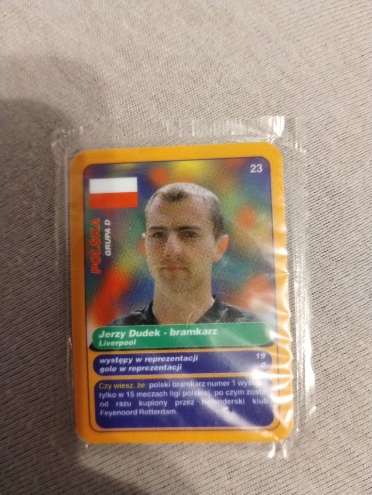 Karta Frito lay 2002 Jerzy Dudek
