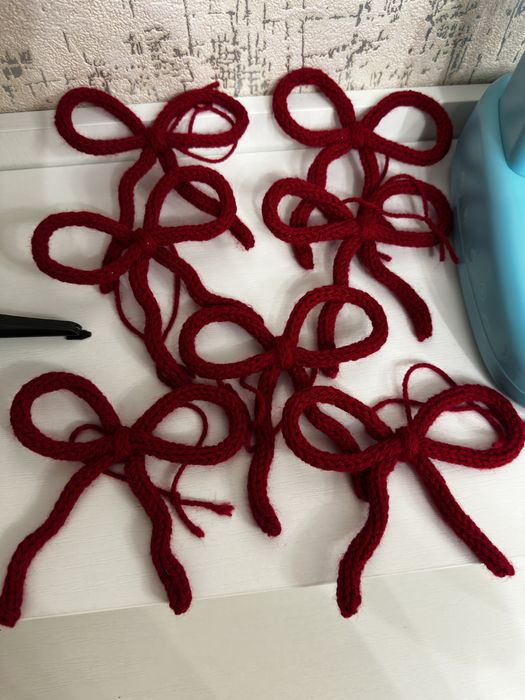 Бантики вграшки на ялинку ручна робота