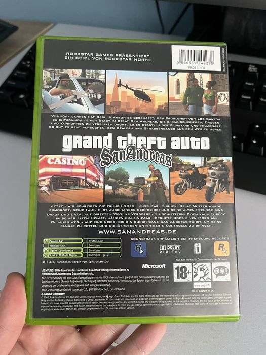 GTA San Andreas na Xbox Original, xbox one, Series X Stan BDB