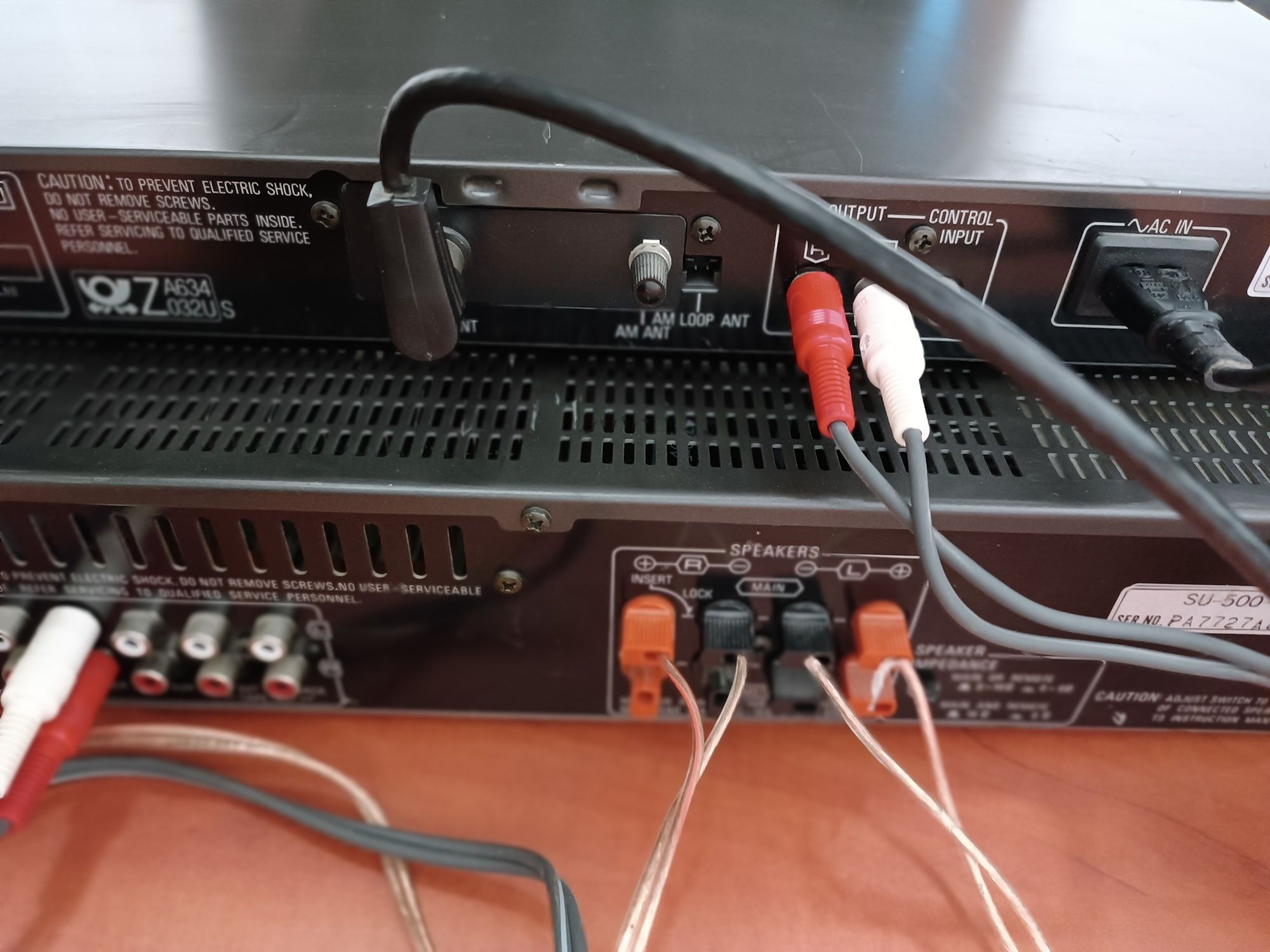 amplituner Technics SU 500 , ST 500