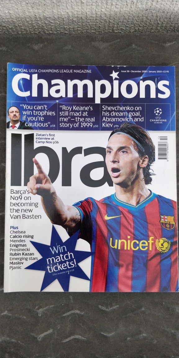 14 Revistas da Champions League, Colecção, Liga Campeões, Futebol.