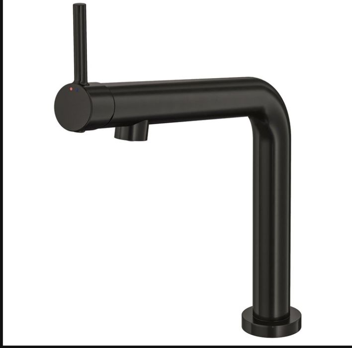 Bateria kuchenna designerska czarna IKEA BOSJON