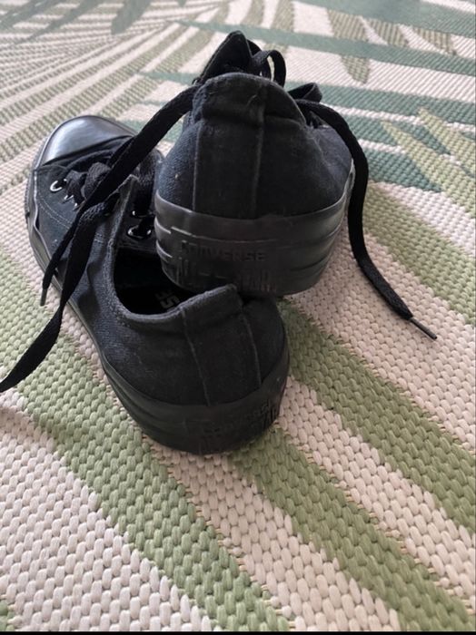 Czarne trampki Converse rozm 36,5
