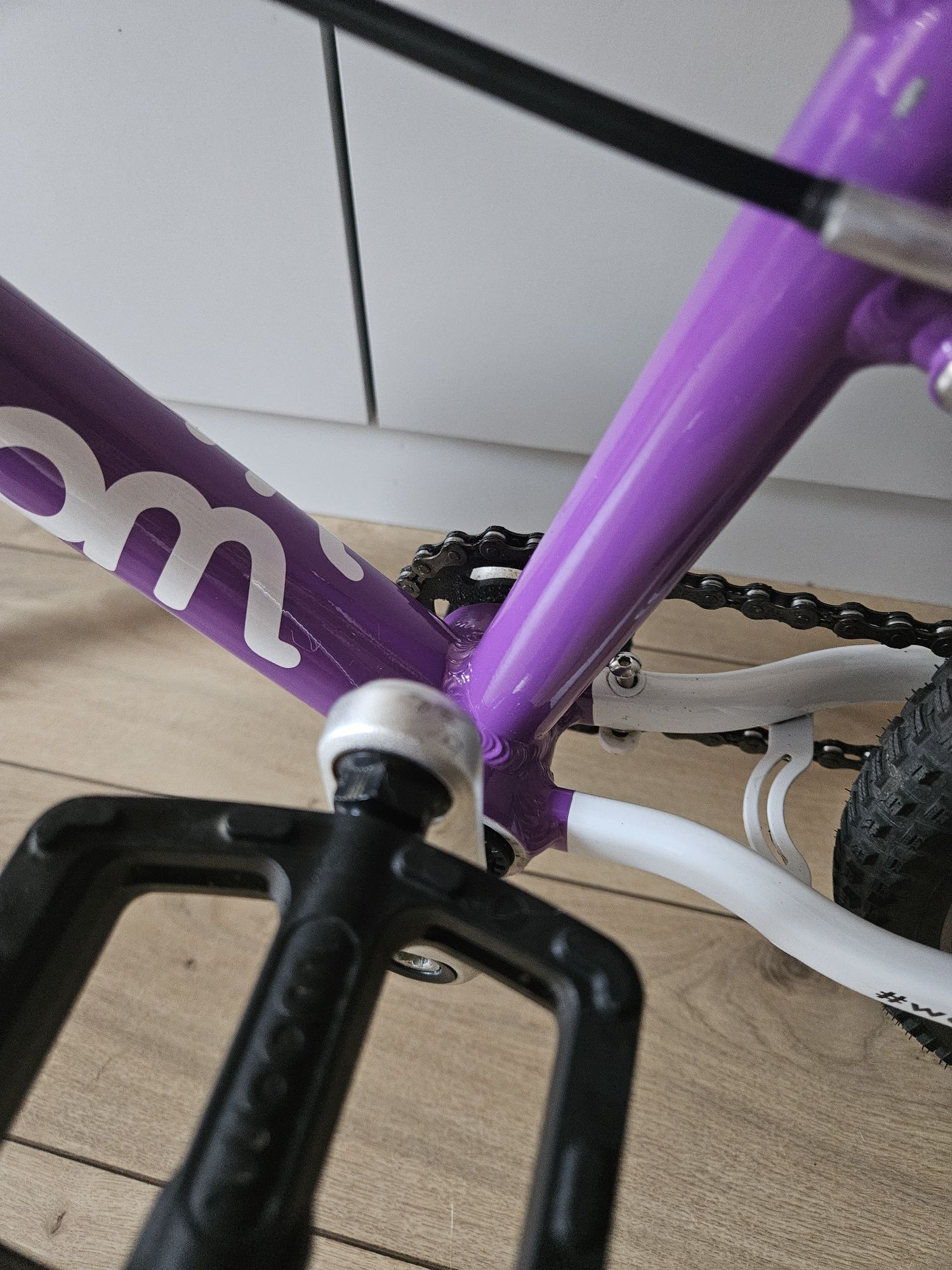 Rower 16 cali WOOM 3 + kask S