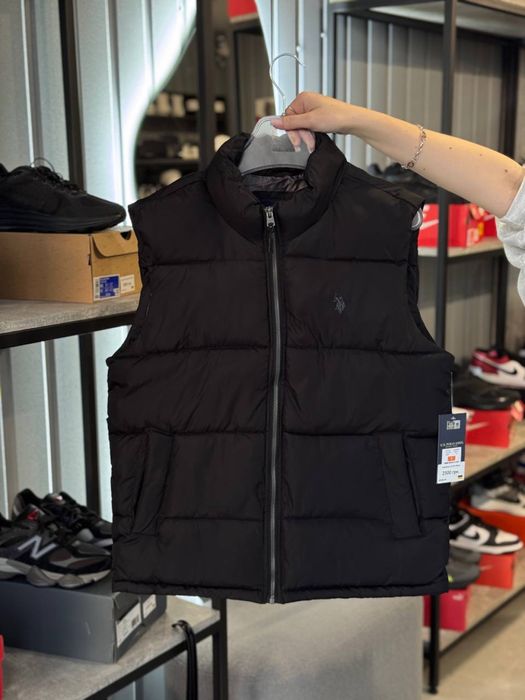 Жилетка U.S.Polo Black ( ОРИГІНАЛ )