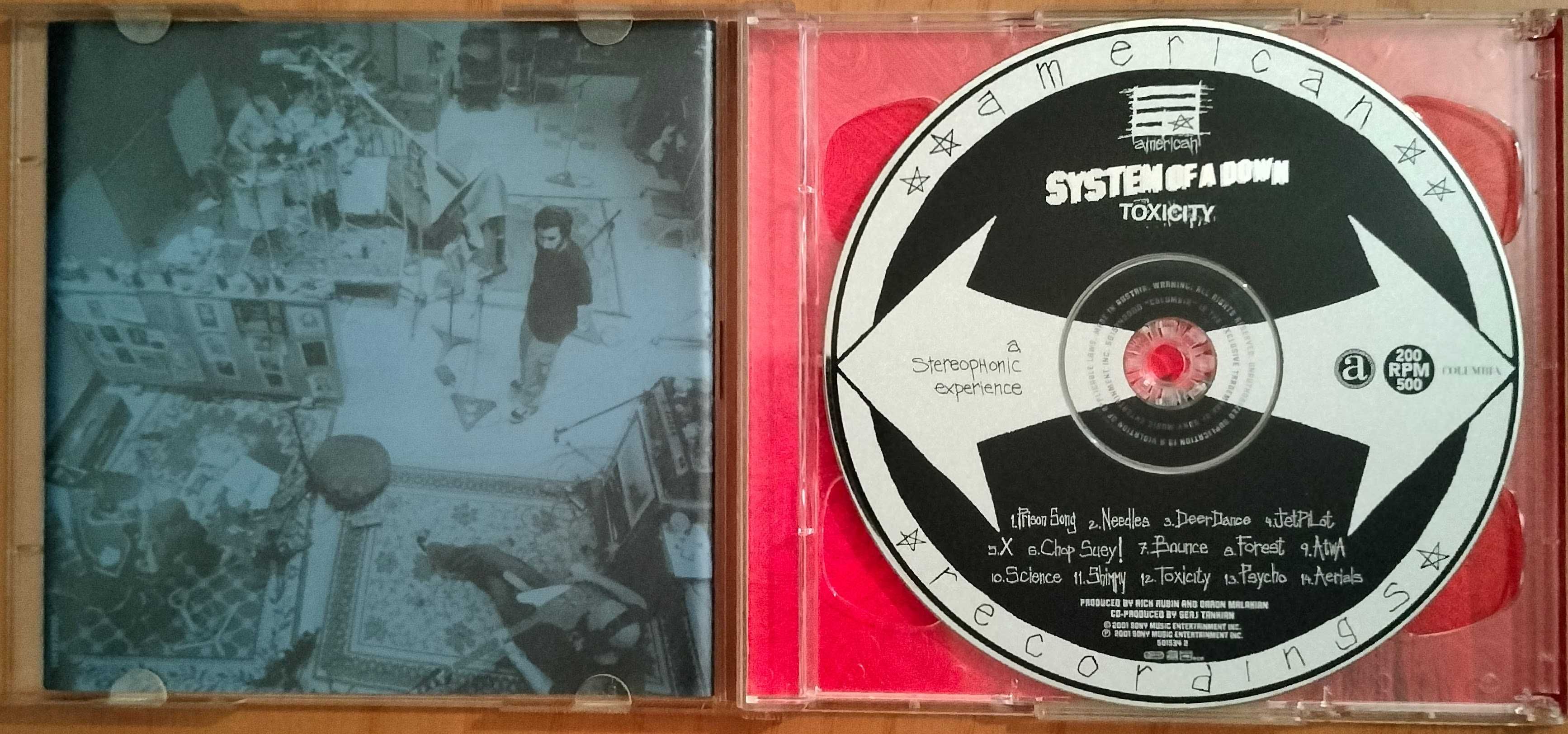 System Of A Down - Toxicity Edição Limitada CD+DVD