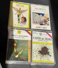Nirvana, Dire Straits, Faith No More- kasety