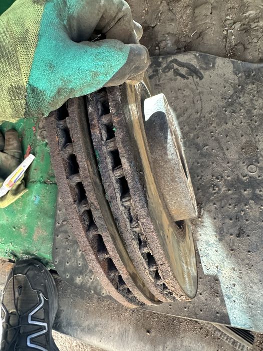 Диски тормозные передние хюндай сантафе santafe 2