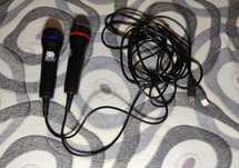 Mikrofony 2x + Gra Singstar | PlayStation 4