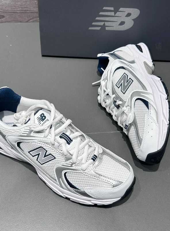 New Balance530_White Sneakersy Damskie_Moda Urocze  40.5