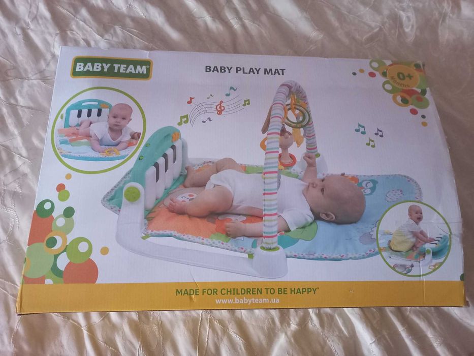 Музичний килимок дитячий Baby team