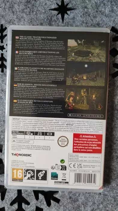 nowa w folii Nintendo Switch Gothic Classic PL dubbing