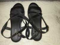 Tommy Hilfiger sandałki damskie rozm. 38 wew. 24 cm  czarne idealne