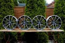 5x112 17 cali Audi A3 A4 A5 A6 A7 A8 CZARNE CNC jak nowe