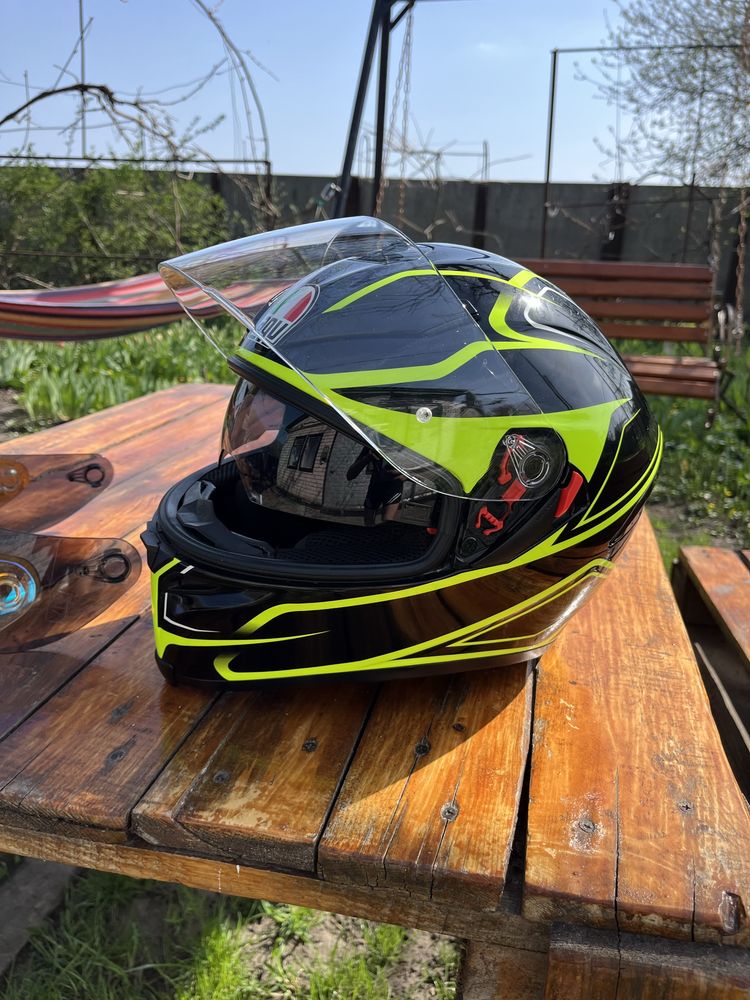 Мотошолом Agv K5 (Ls2 Mt Icon Shoei Shark Scorpion Hjc Xlite Ixs Bmw)