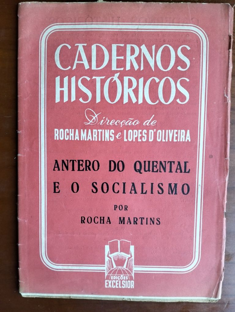 Cadernos Históricos - Antero do Quental e o Socialismo