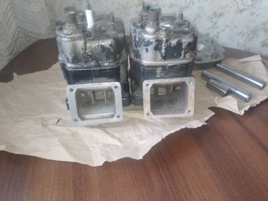 Поршнева ,циліндри головки .Gilera 64mm