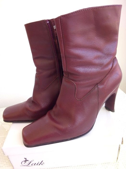 Botas bordeaux da Zara - Tamanho 39