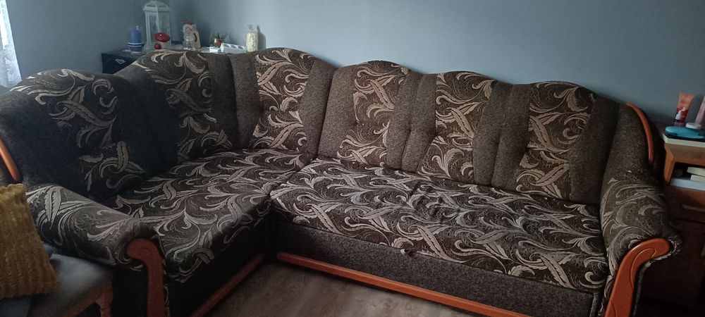 Narożnik z funkcją spania