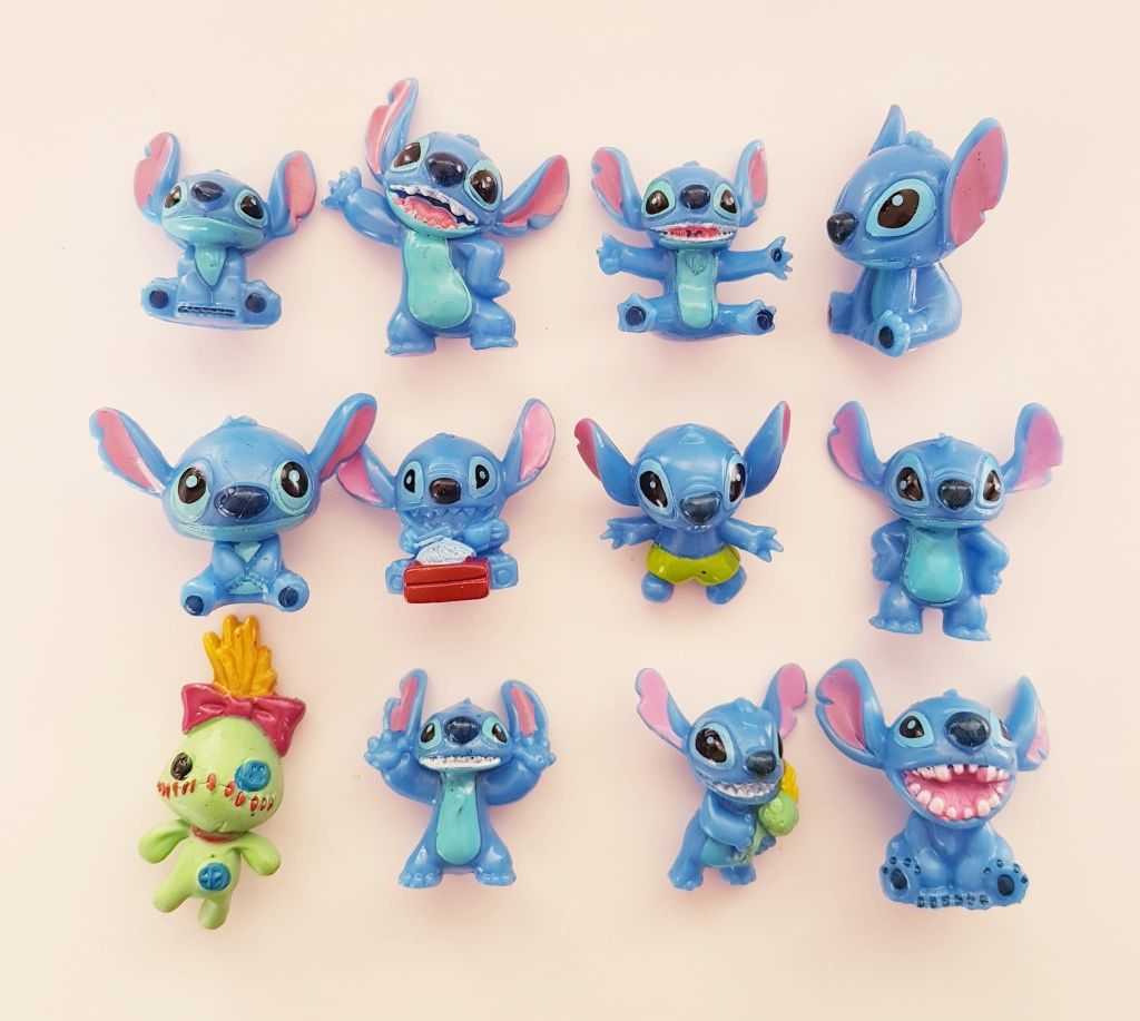 12 pcs mini figuras Stitch (Portes Incluidos)