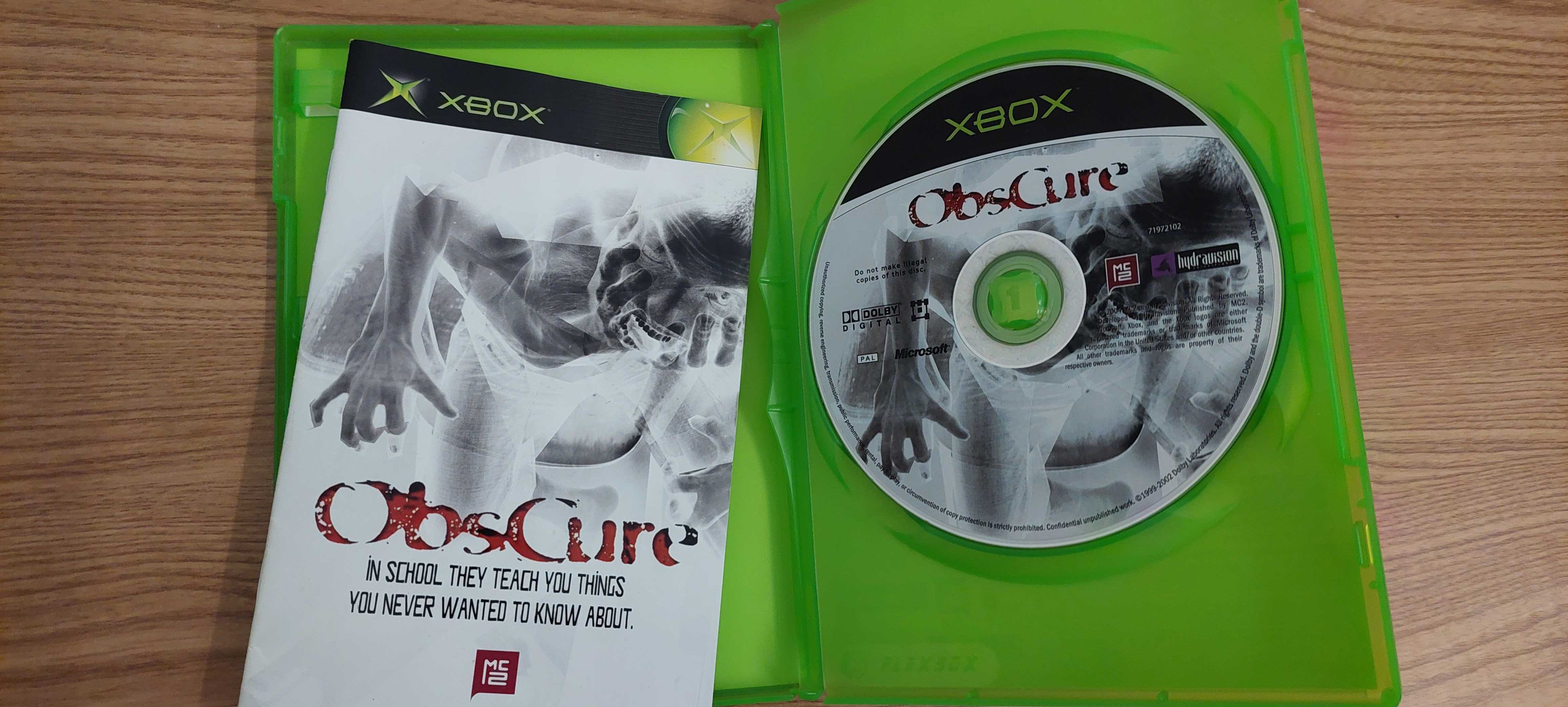 Jogo Obscure para XBOX original