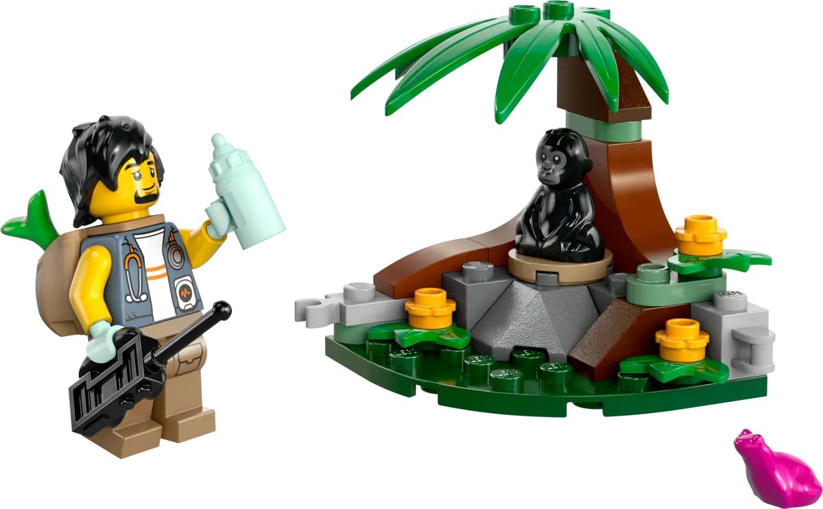 LEGO® CITY 30665 Spotkanie z małym gorylem