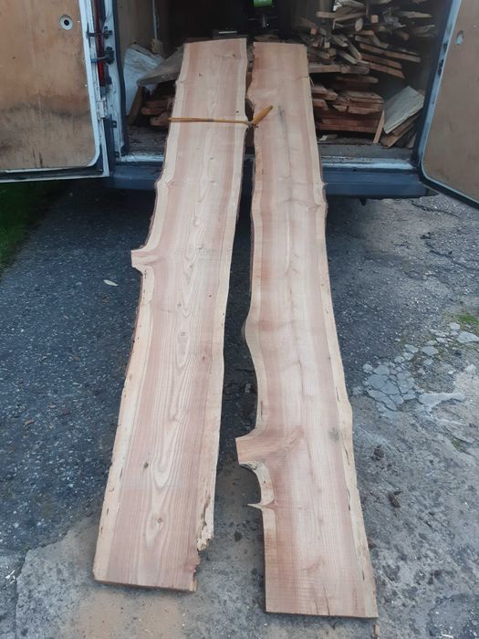 Deska modrzewiowa sucha, długośc 320 cm
