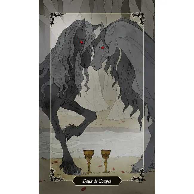 Подарочный набор таро - Темного Леса, Dark Wood Tarot, книга + карты