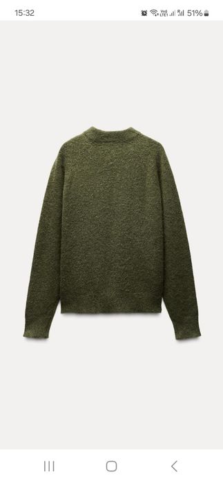 Светр Zara із вмістом шерсті та альпаки