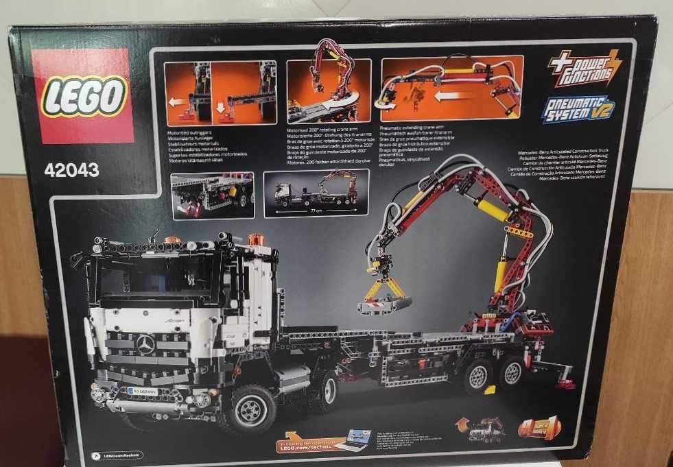 Конструктор LEGO Technic 42043 Mercedes-Benz Arocs (2793 Детали)