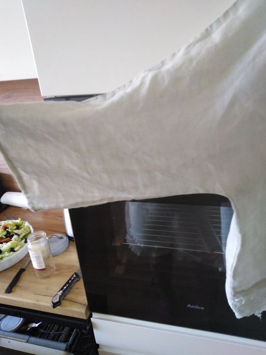 Piękna włoska bluzka len uniwersalna