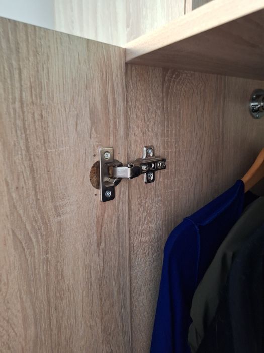 Solidna szafa jasny bez Sonoma 155cmx58x100cm