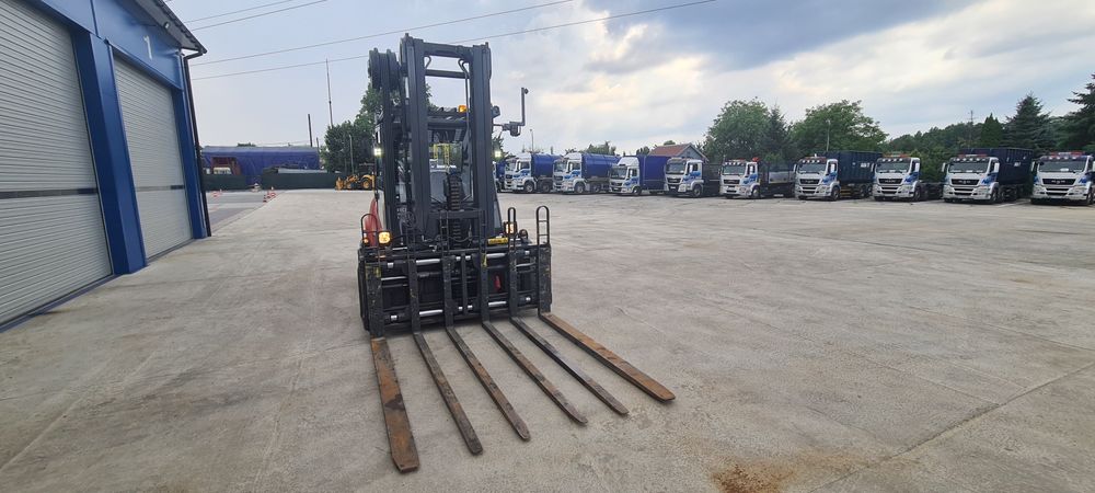 Wózek LINDE H80/900 H100 H70 TRIPLEX  pozycjoner paletyzer 8t 6,1m