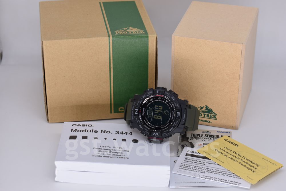 Casio Pro-Trek PRW-3510Y-8E NEW ORIGINAL | Triple Sensor | Solar