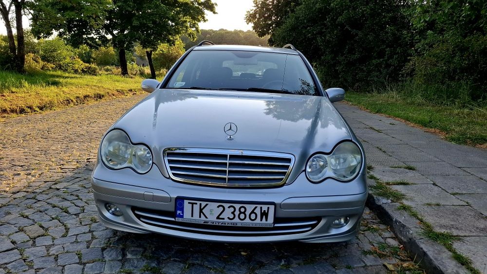 Mercedes-Benz Klasa C W203 1.8 Kompressor Kombi – 2005 r. –  zadbany