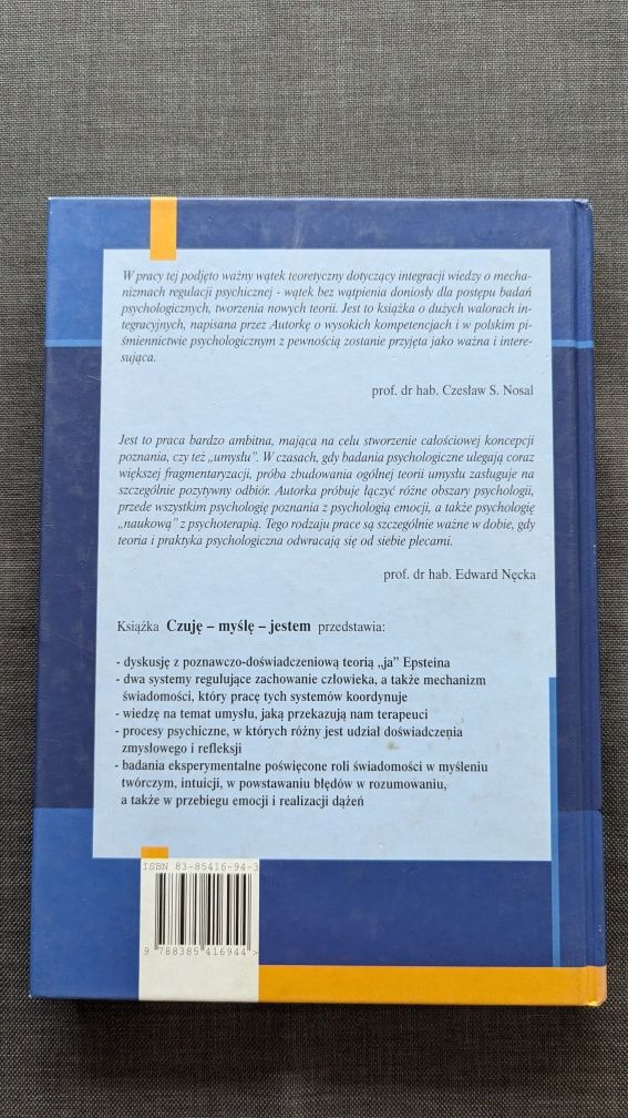 Czuję Myślę Jestem Alina Kolańczyk - psychologia GWP