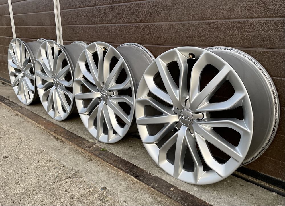 4x Alufelgi felgi aluminiowe 5x112 r19 et32 7,5J Oryginał Audi 19”