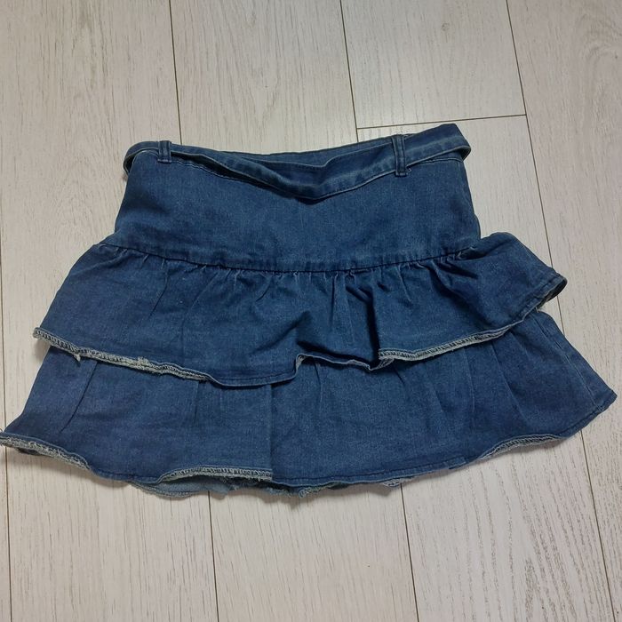 Джинсова спідниця, з шортиками