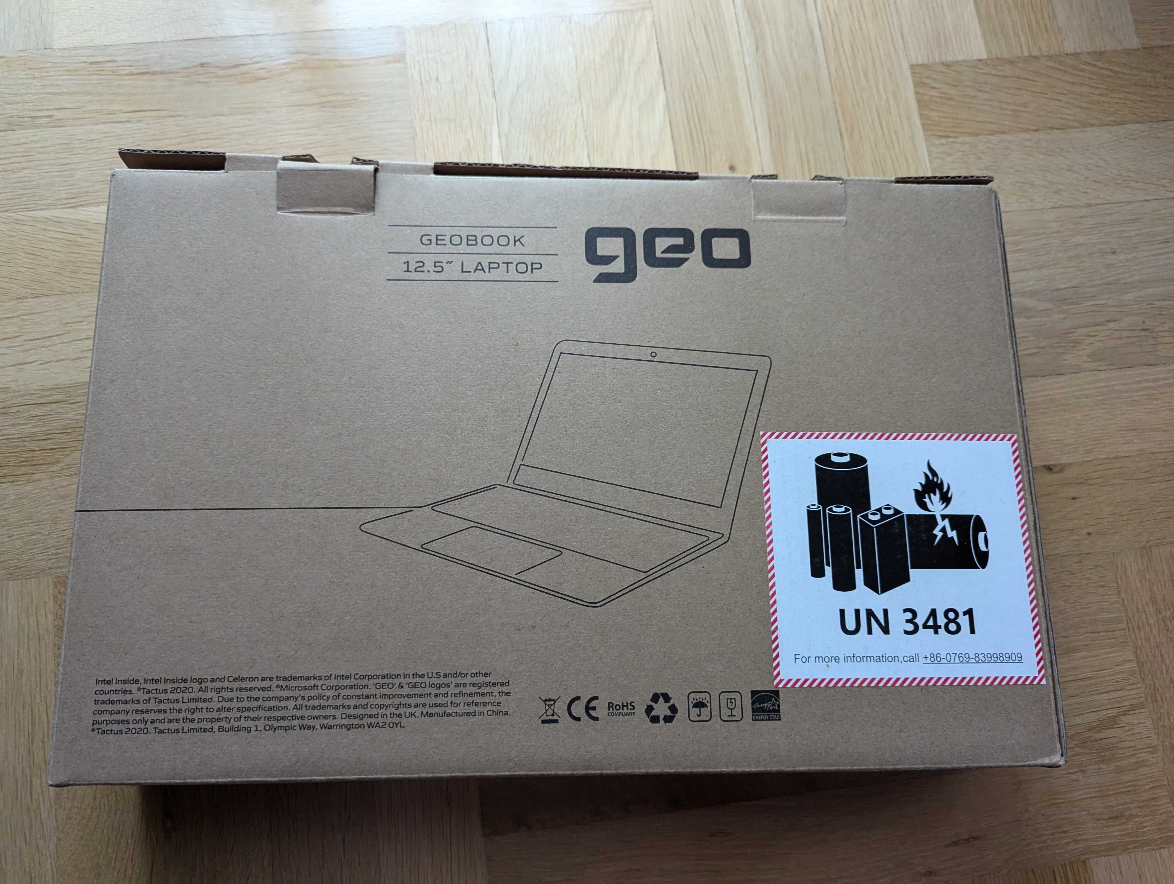geobook 2E 12,5" laptop